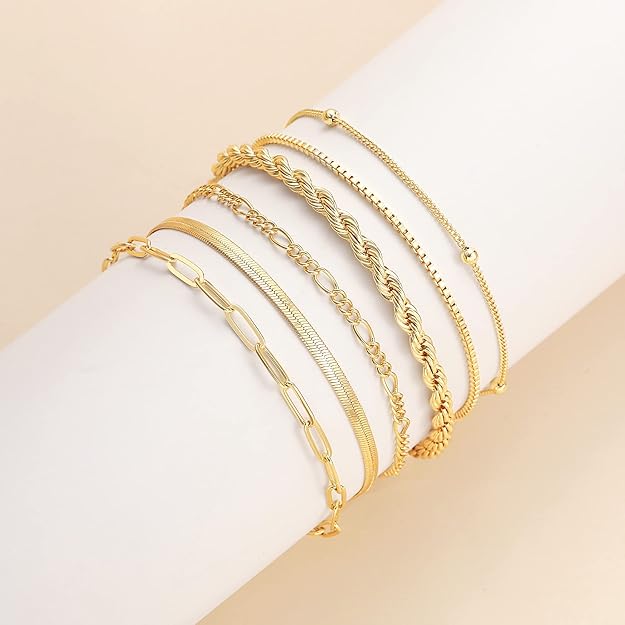 Isabella Vernetta Armband-Set | Gold