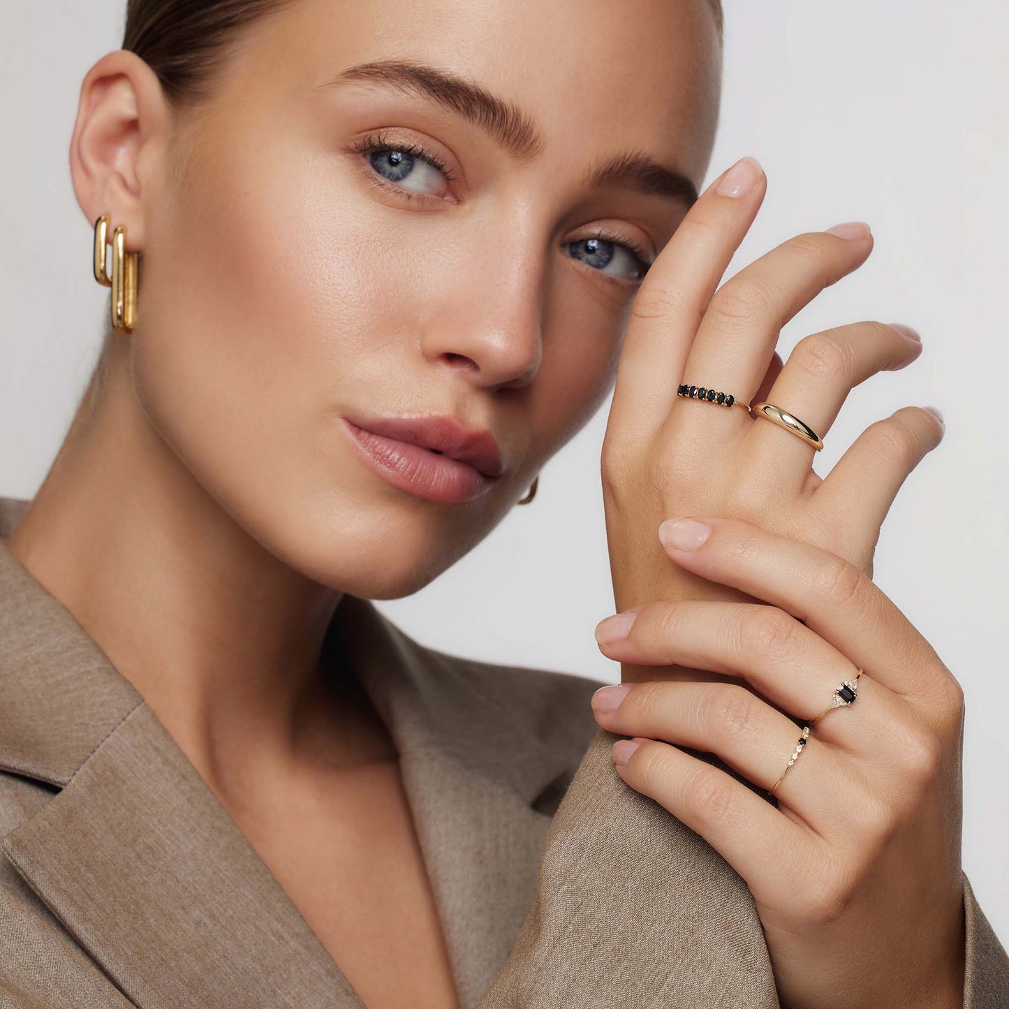 Felsenfester Ring | Gold