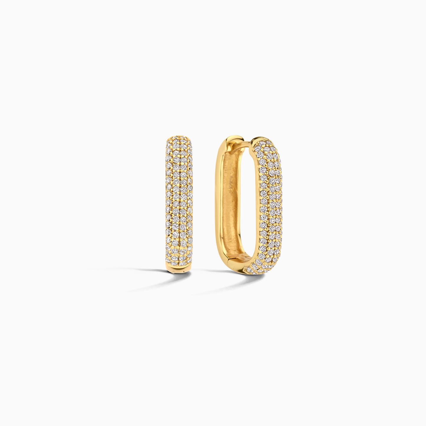 Icon Pavé Creolen | Gold