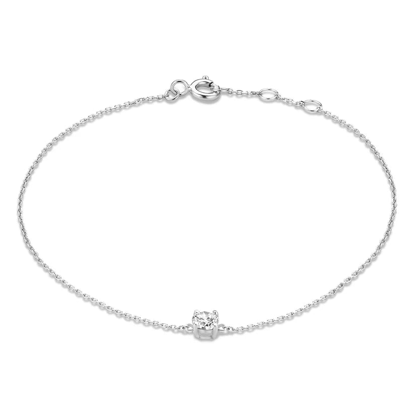 Cléa Moissanite-Steinarmband | Gold