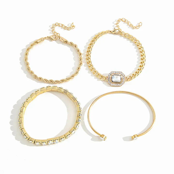 Domitia Calvina Armband-Set | Gold